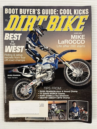 Dirt bike magazine - dirt, june