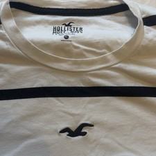 T-shirt a righe Hollister