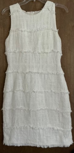Abito smanicato crew bianco - abito, j.crew