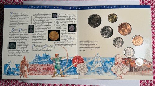 Set monete predecimali 1989