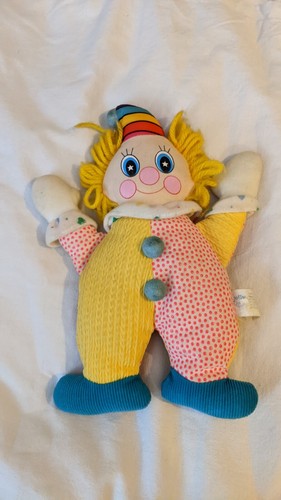 Peluche pagliaccio double face