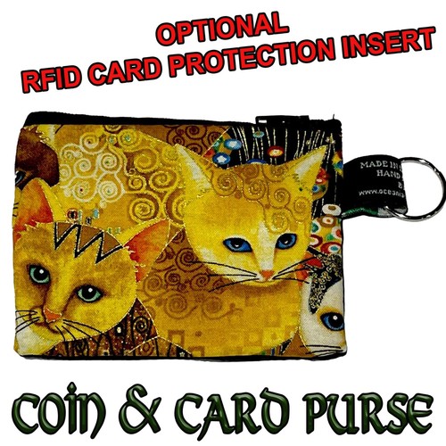 Color oro gatti moneta card - color,