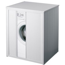 Kit mobile coprilavatrice in resina Mobili lavanderia copriasciugatrice in PVC