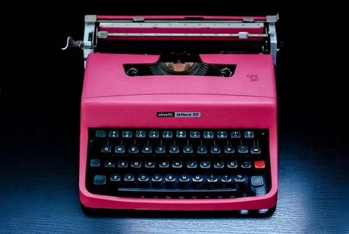 Olivetti lettera pink - lettera,