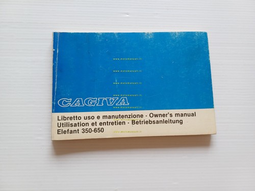 Cagiva elefant 650 - elefant, 1985