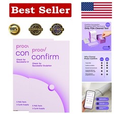 10 -Strisce PdG Pulite - Conferma l'ovulazione e aumenta le possibilità di gravidanza