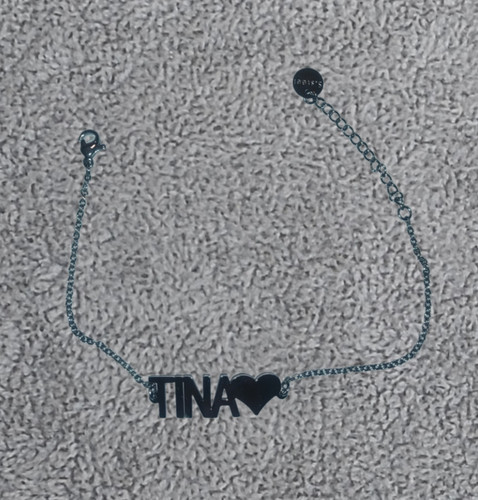 Bracciale con nome tina - con,