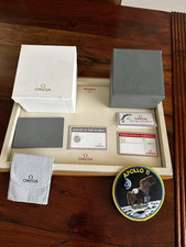Box omega speedmaster  moonwatch professional  Full Set Garanzia Apollo  Top