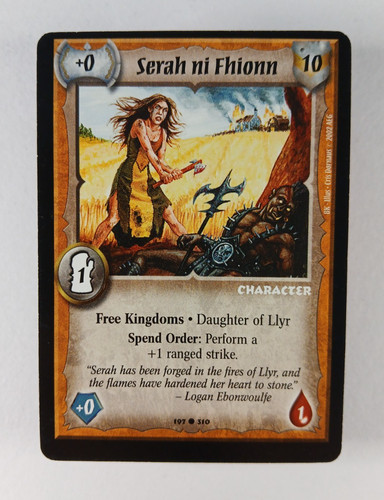 Serah fionn 197 - ni, #197/10