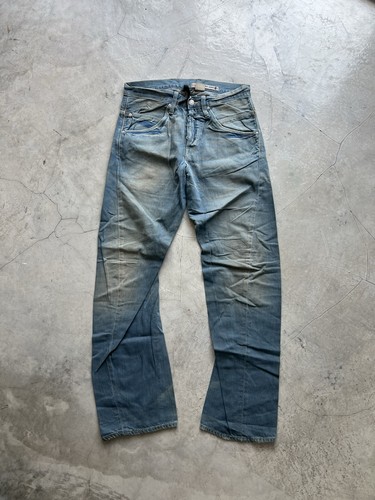 Fibbia jeans intrecciata