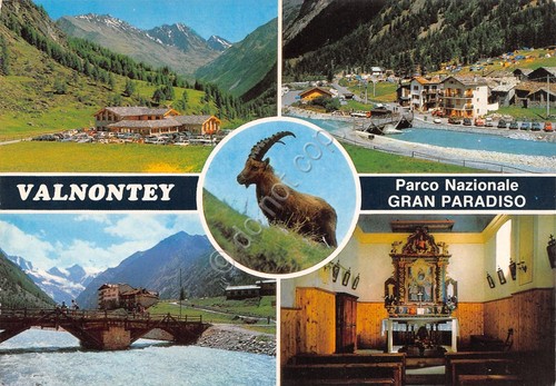 Cartolina valnontey vedute - cartolina,