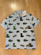Polo uomo Lacoste blu nuova