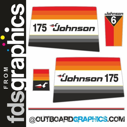 Johnson 115 decalcomanie - 115, cv