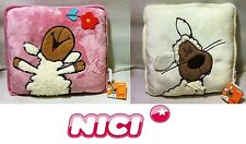 NICI WOLF LUPO TRAVESTITO DA PECORA CUSCINO PELUCHE PLUSH PILLOW 2007 29 X 25 CM