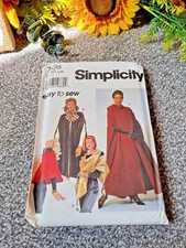 Simplicity 7438 mantelle e