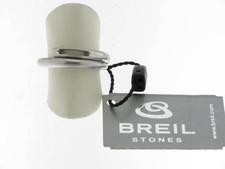 BREIL anello fedina acciaio