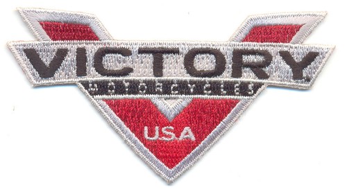 Victory ricamato ferro - , su