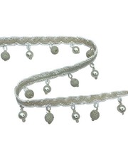 50 Cm Passamaneria Perle Panna