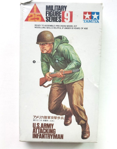 Tamiya army attacking - army,