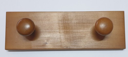 Appendiabiti pos noce legno - appendiabiti,