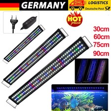 Lampada illuminazione acquario LED RGB 30-115 cm spettro completo luce da appoggio