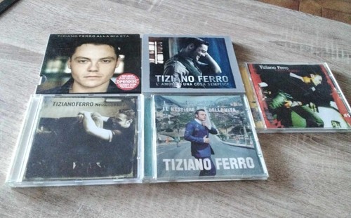 Tiziano ferro lotto 5 cd - lotto,