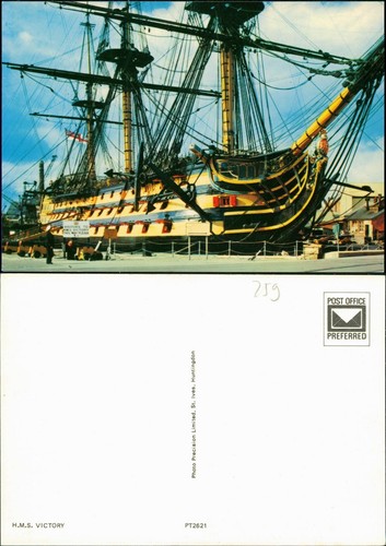 Cartolina hms vittoria - cartolina,