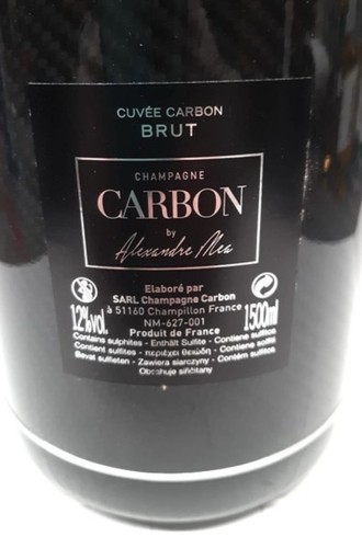 Champagne magnum carbon brut - carbon,