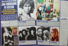 Italian Clipping Ritaglio 2014 JIM MORRISON THE DOORS fu ucciso 2 PAGINE.