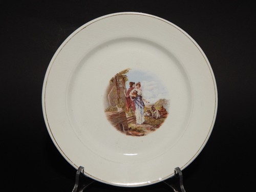 Antico piatto ceramica - antico, richard