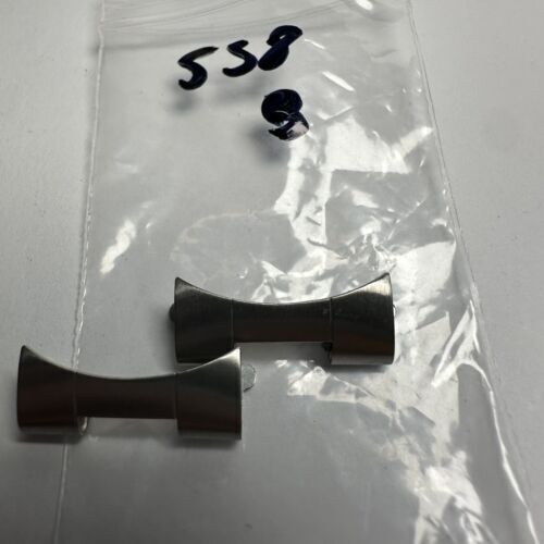 Rolex used pair endlinks - rolex,