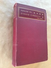 PROSE DI GIOSUE CARDUCCI