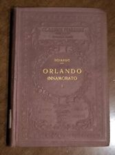 Boiardo Orlando Innamorato I, Torino 1926 Con Ritratto dell'Autore