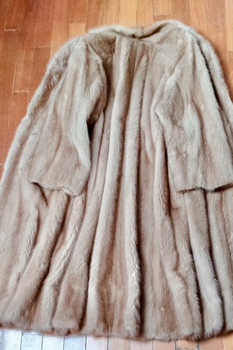 Pelliccia visone biondo - visone,