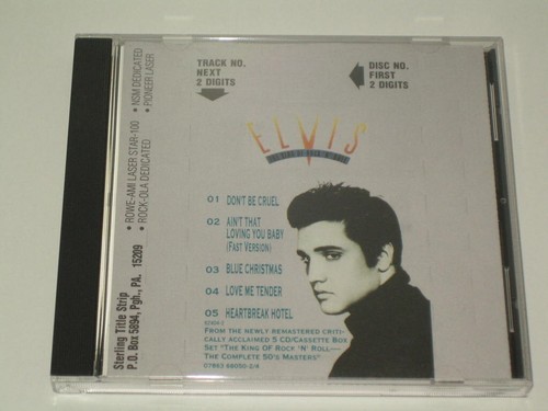 Promo elvis presley - presley:, don't