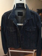 GIUBBOTTO DI JEANS SISLEY COME NUOVO #Back2eBay
