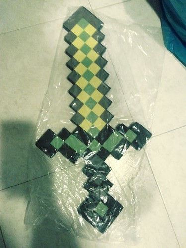Spada oro minecraft - spada, foam