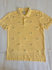 Brooks Brothers Camicia Uomo 1818 Performance Polo S/S Giallo Attivo Casual Core M