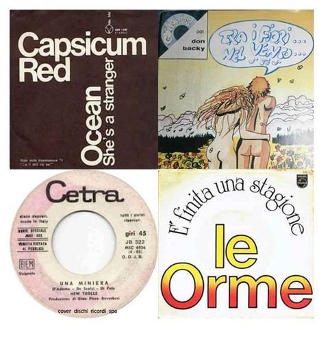 45giri capsicum red le - , red/