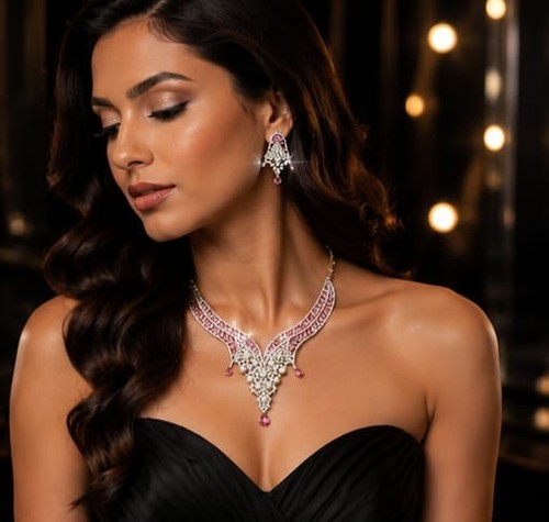Set collana sposa lusso - set,