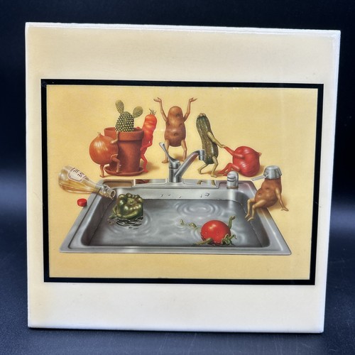 Greg brown art tile trivet - greg,
