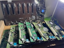 Lotto schede madre - schede video - per ricambio - retro - vintage