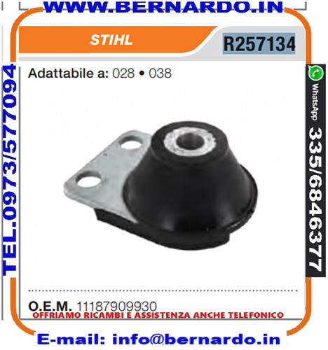 R257134 antivibrante motosega - r257134,