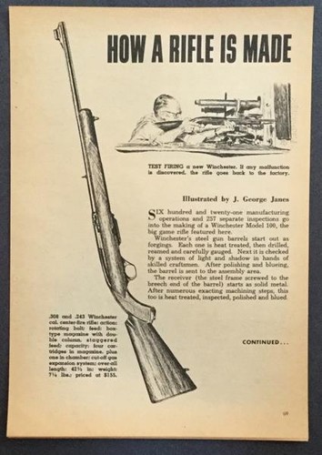 Winchester model 100 1963 - model,