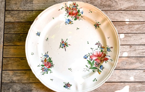 Piatto maiolica antica lodi - piatto,