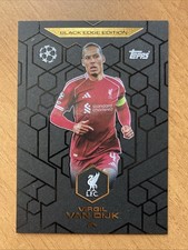 Black Edge Virgil Van Dijk Topps Match Attax 2025/2026 Liverpool 25/26 # BE 1