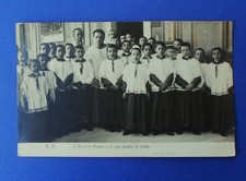 Cartolina Postcard Maestro Lorenzo Perosi Scuola canto Compositore Opera Lirica