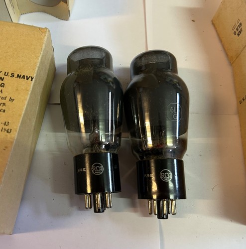 Coppia tubi rca jan - tubi,