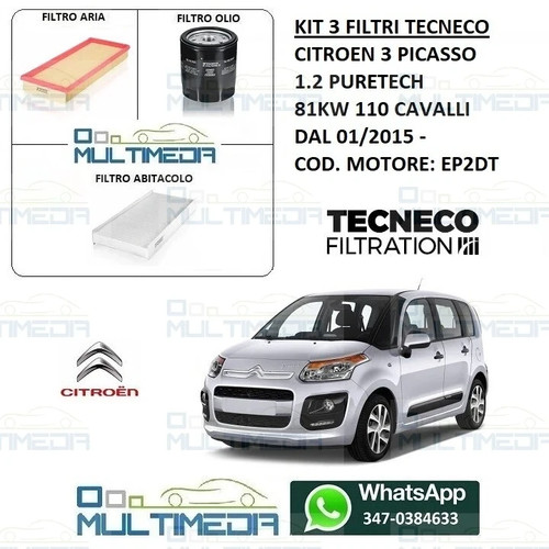 Tagliando filtri tecneco - filtri,