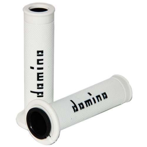 Domino manopole bianco - bianco, nere